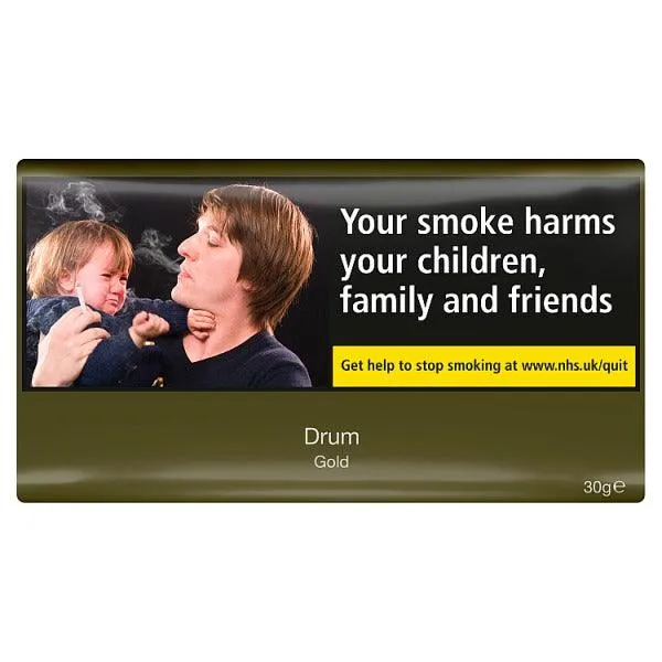 Drum Gold 30gm Tobacco (Item Discontinued Limited Stock)