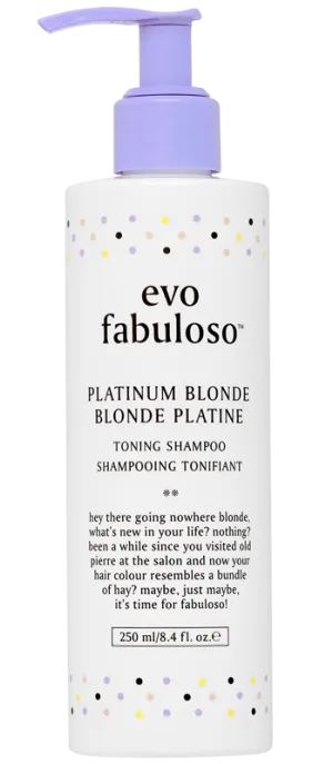 Evo Fabuloso Platinum Blonde Shampoo
