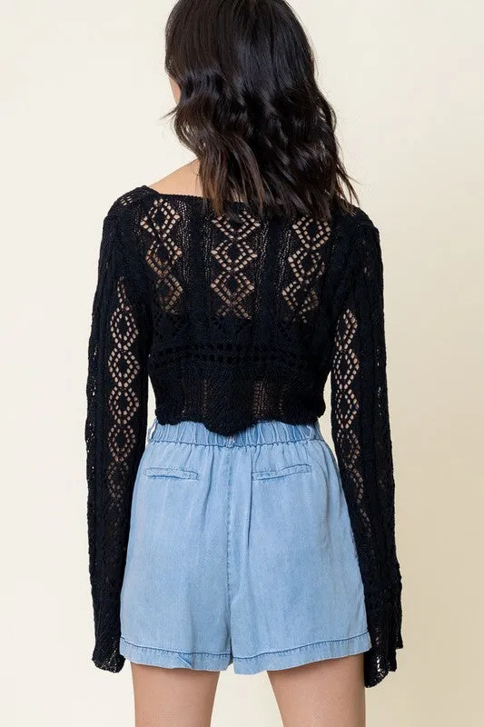 Festival Crochet Cardigan