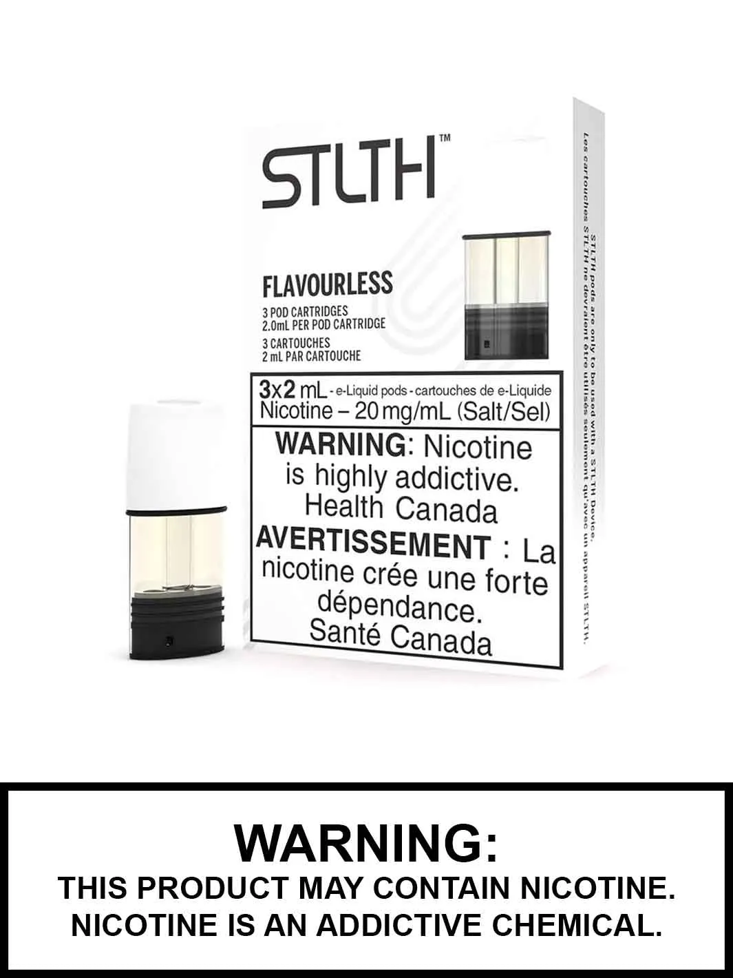 Flavourless STLTH Pods