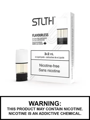Flavourless STLTH Pods