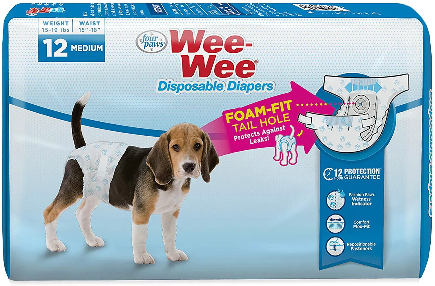 Four Paws Wee-Wee Disposable Diapers