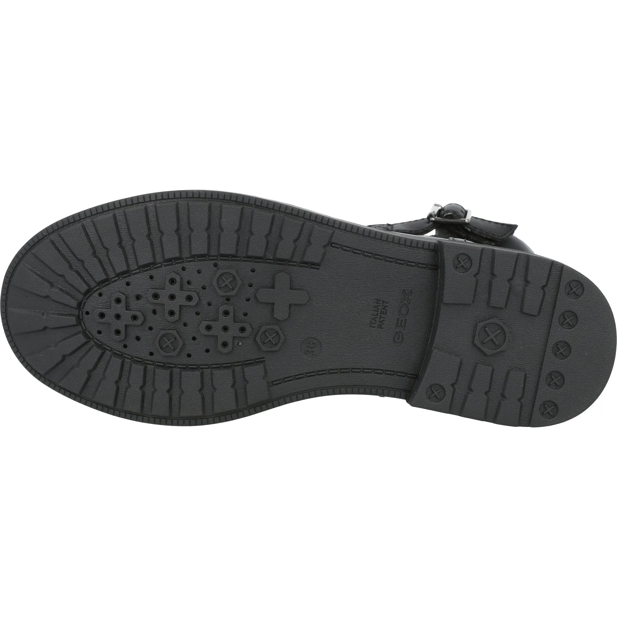 Geox Eclair Black Girl's Ankle Boots