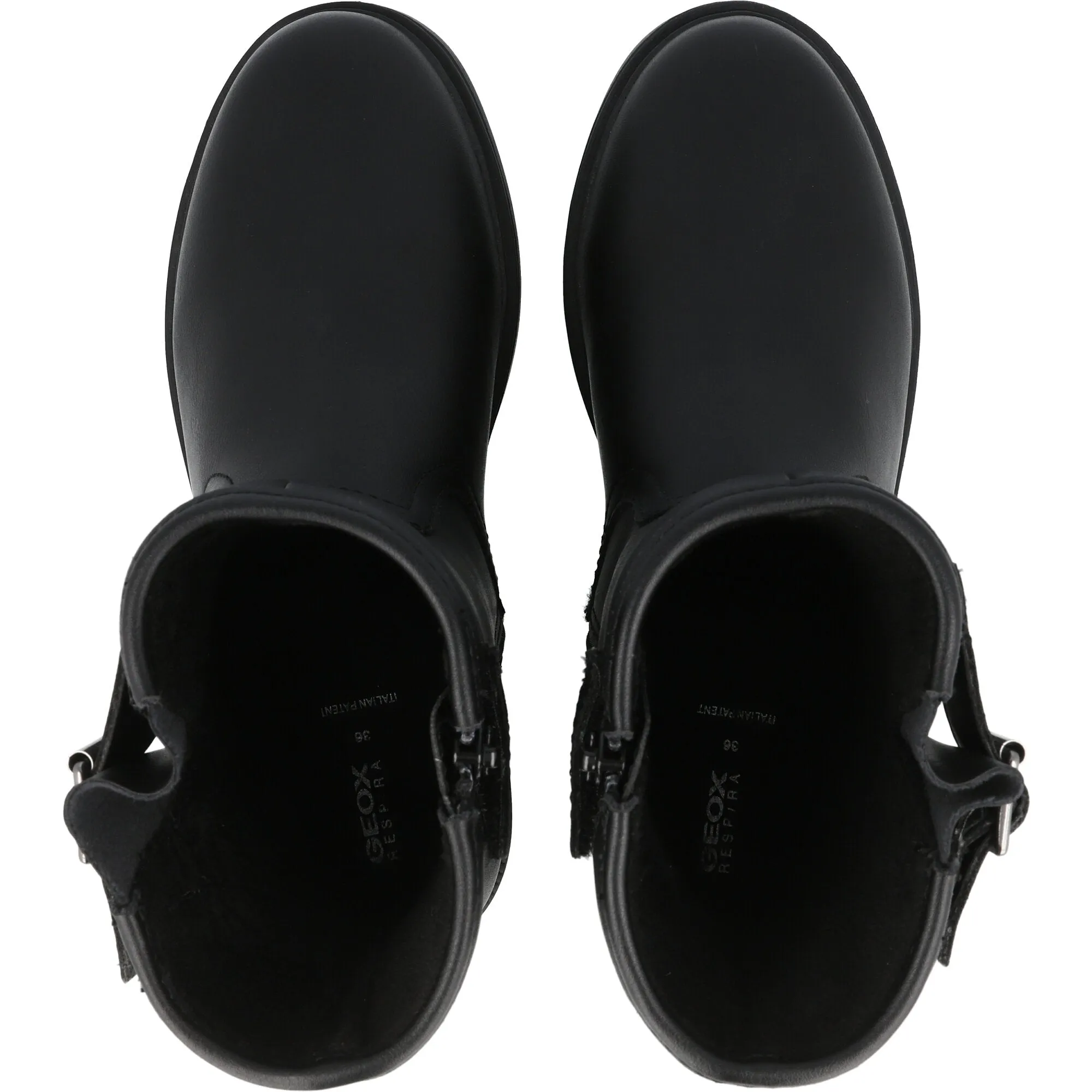 Geox Eclair Black Girl's Ankle Boots