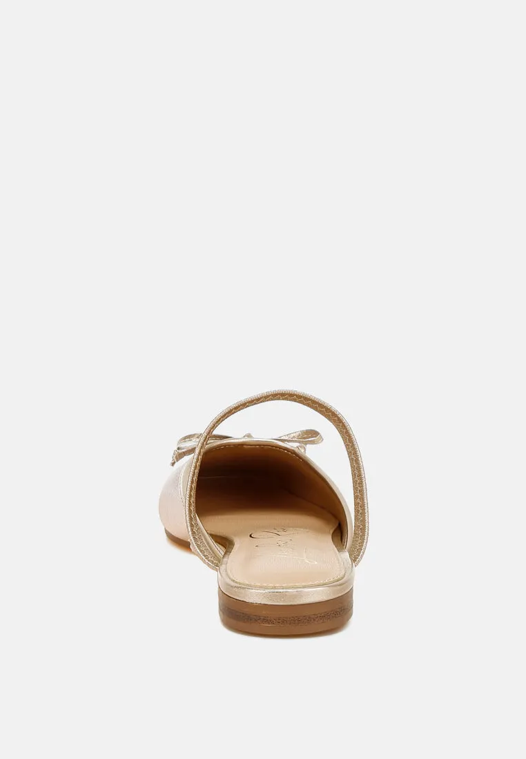 Glitter Ballet Mules By MODE