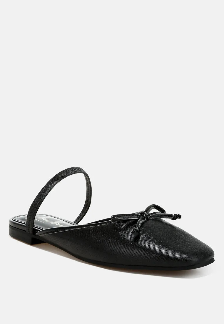 Glitter Ballet Mules By MODE