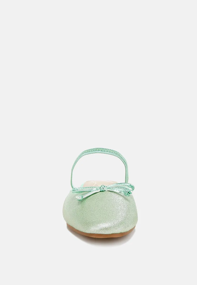 Glitter Ballet Mules By MODE