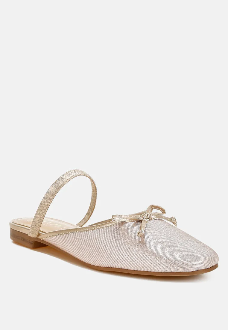 Glitter Ballet Mules By MODE