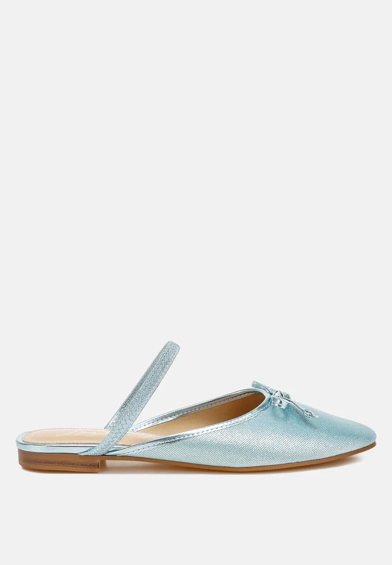 Glitter Ballet Mules By MODE