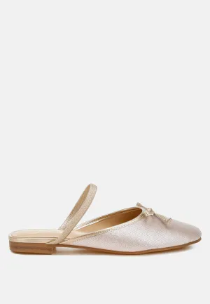 Glitter Ballet Mules By MODE