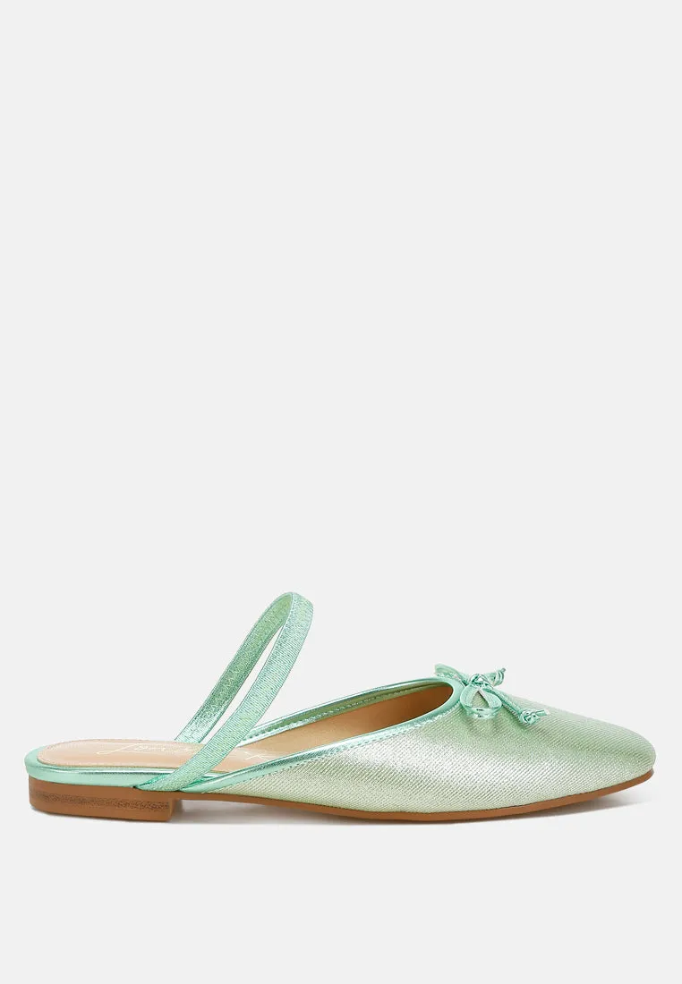 Glitter Ballet Mules By MODE