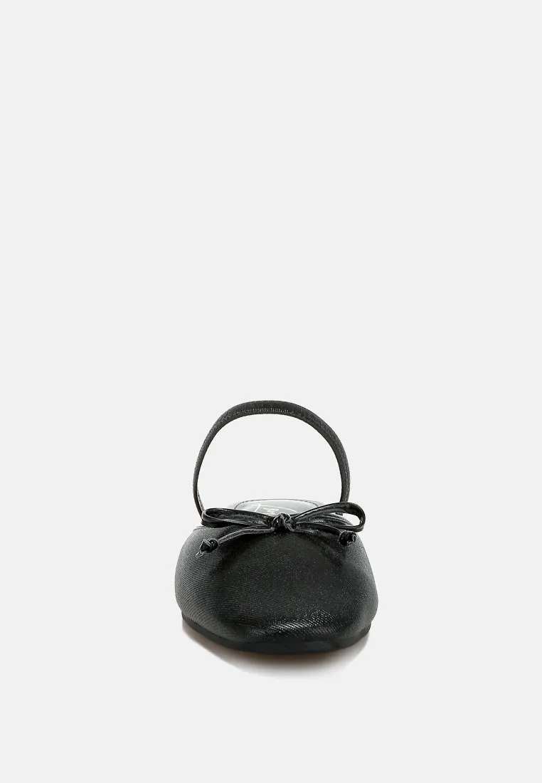 Glitter Ballet Mules By MODE
