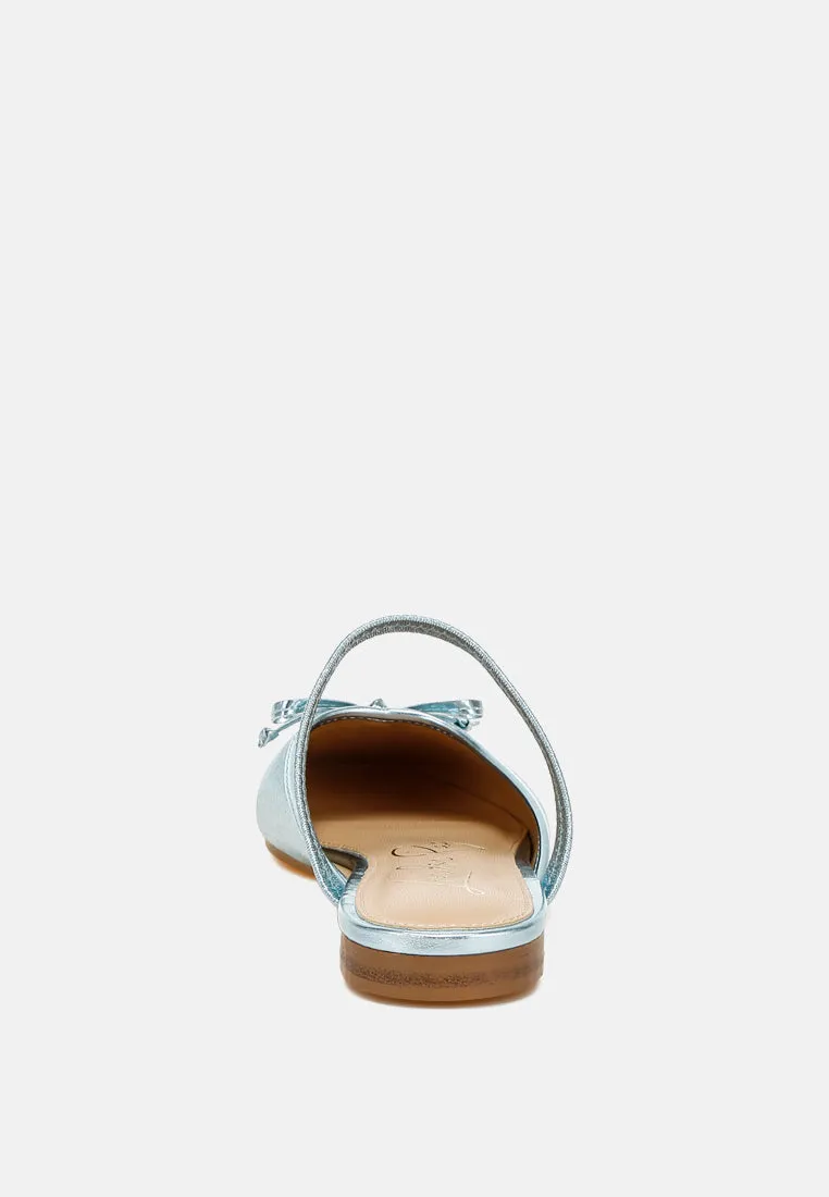 Glitter Ballet Mules By MODE