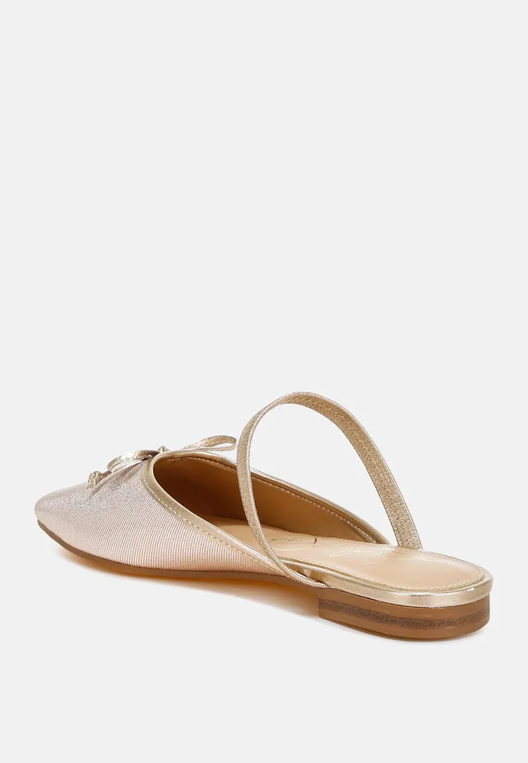 Glitter Ballet Mules By MODE