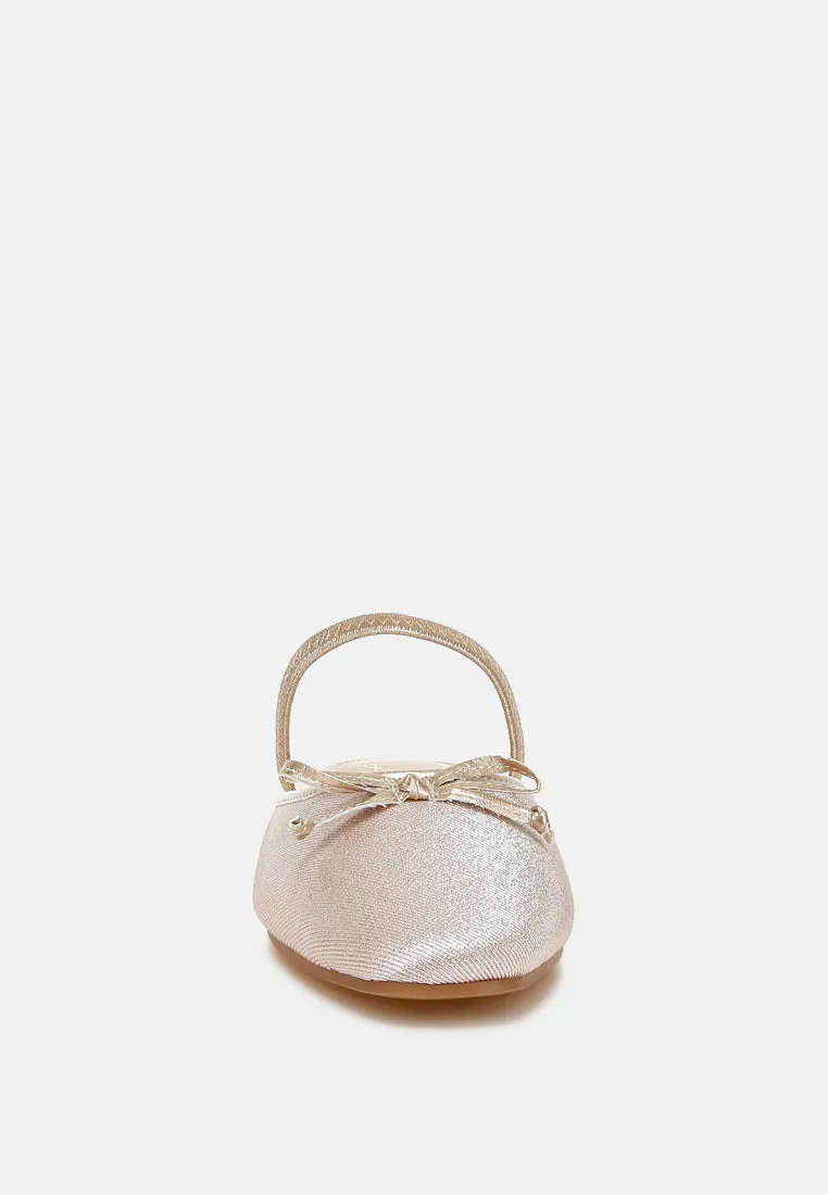 Glitter Ballet Mules By MODE