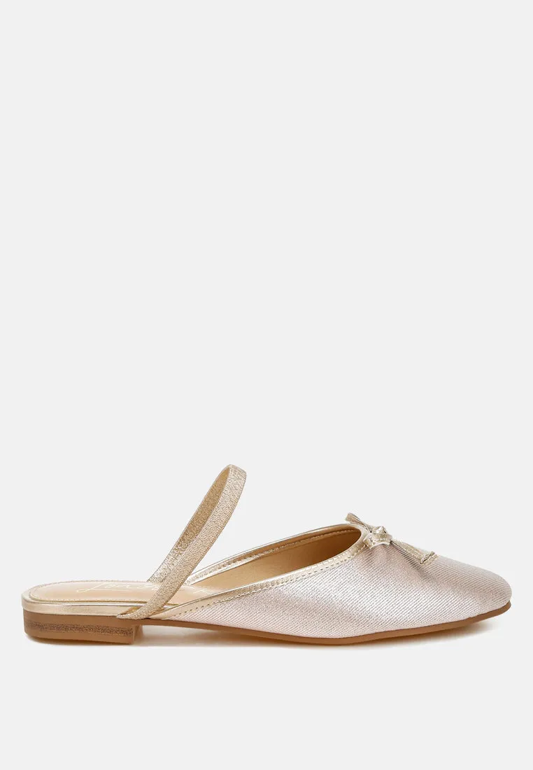 Glitter Ballet Mules By MODE