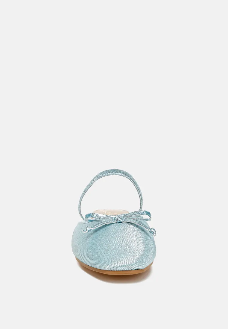 Glitter Ballet Mules By MODE
