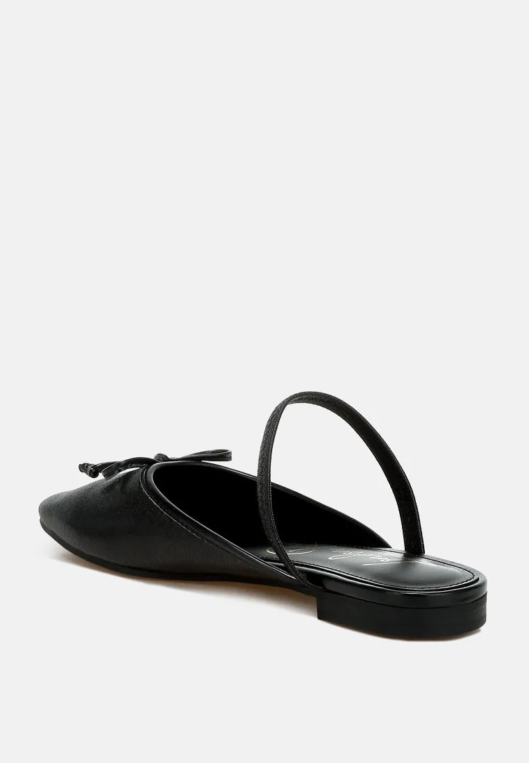 Glitter Ballet Mules By MODE