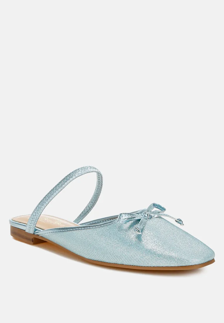 Glitter Ballet Mules By MODE