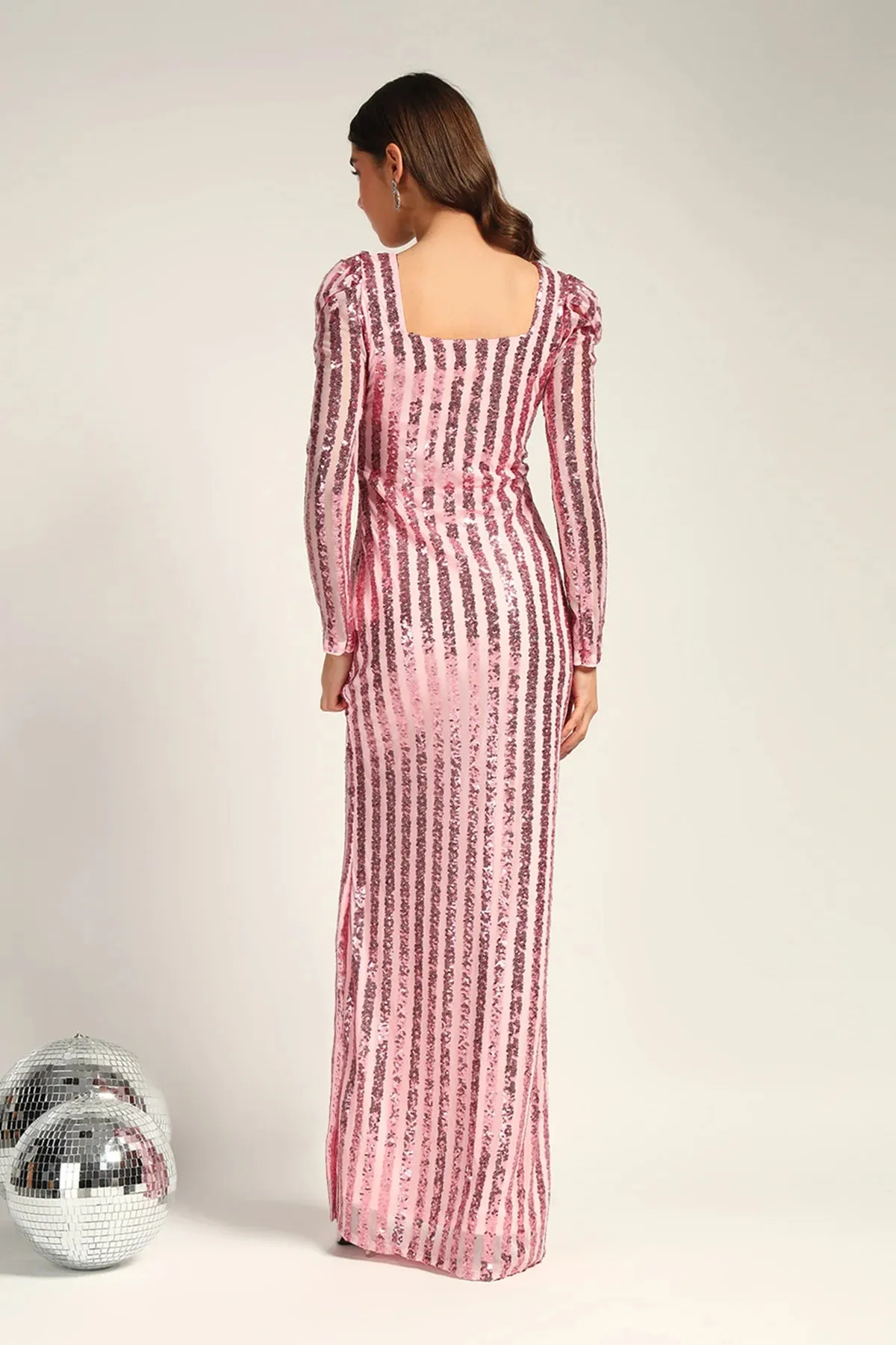Glow Getter Gown, Queen Pink