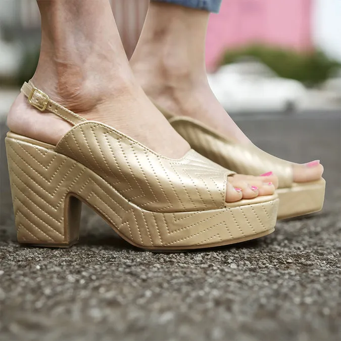 Gold Heels