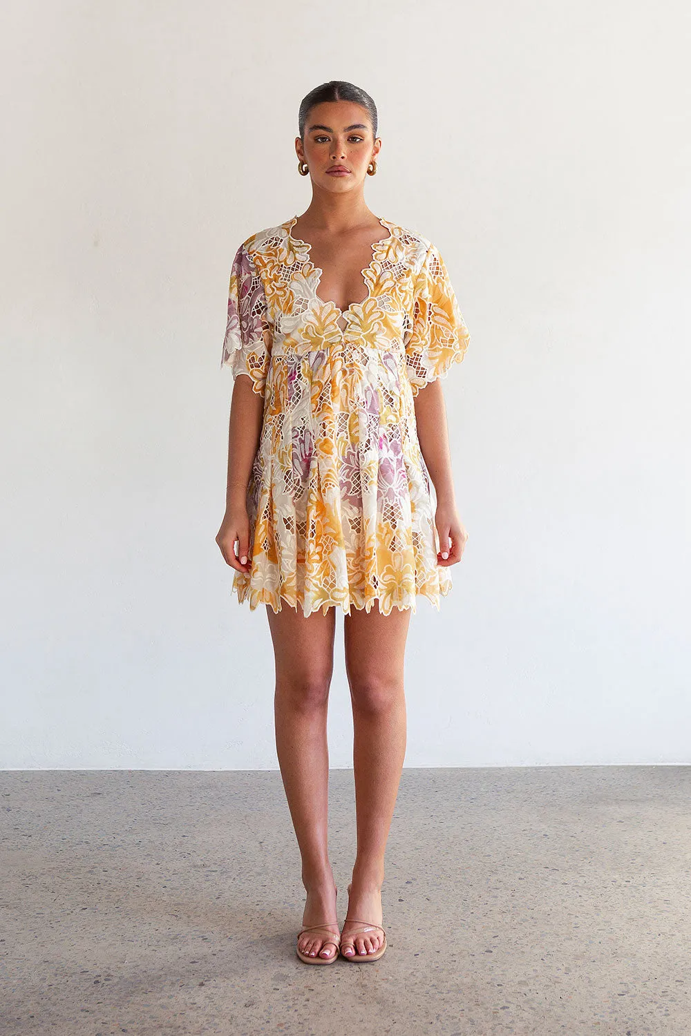 Gramercy Dress - Floreale Mellow