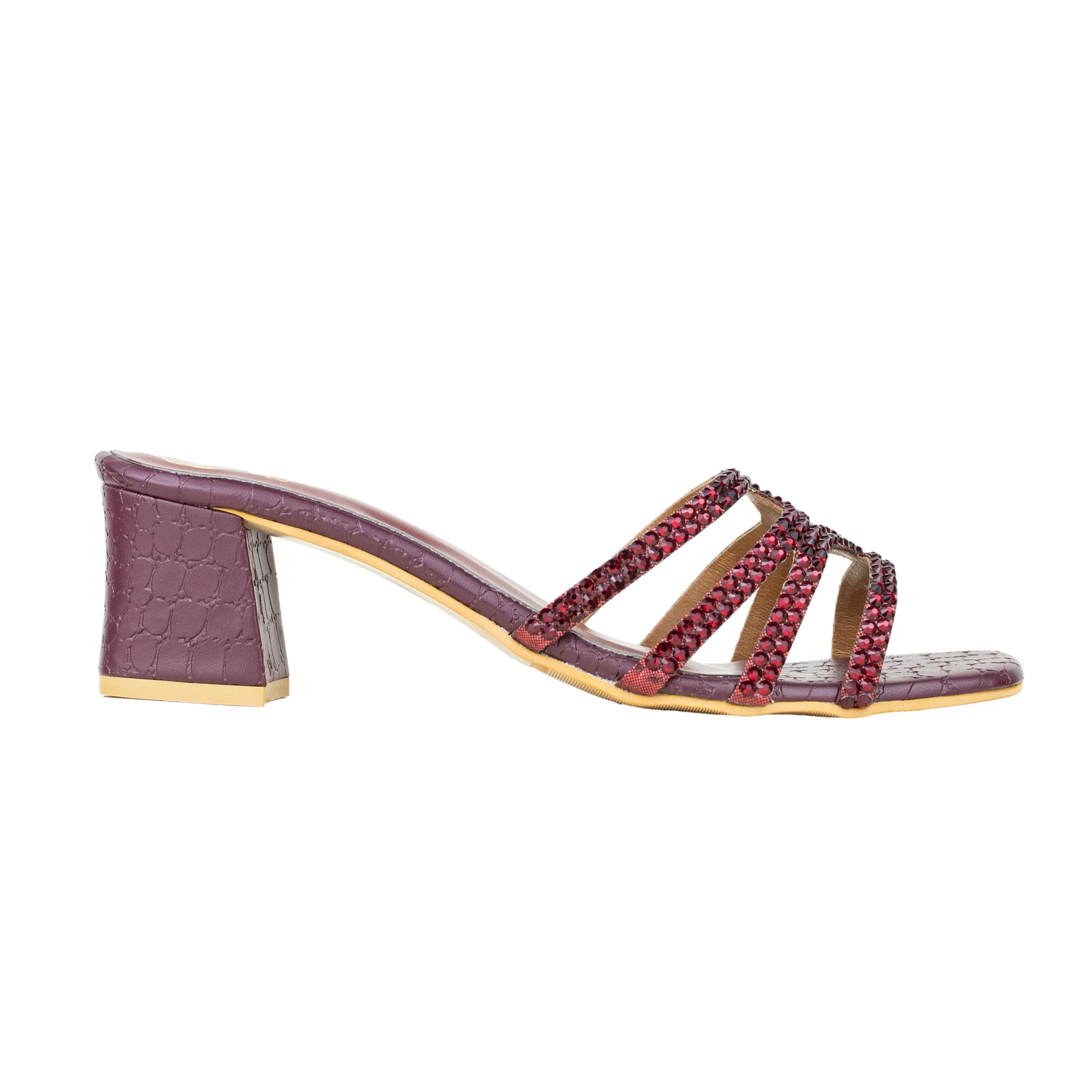 Hessa Heels S324H - Maroon