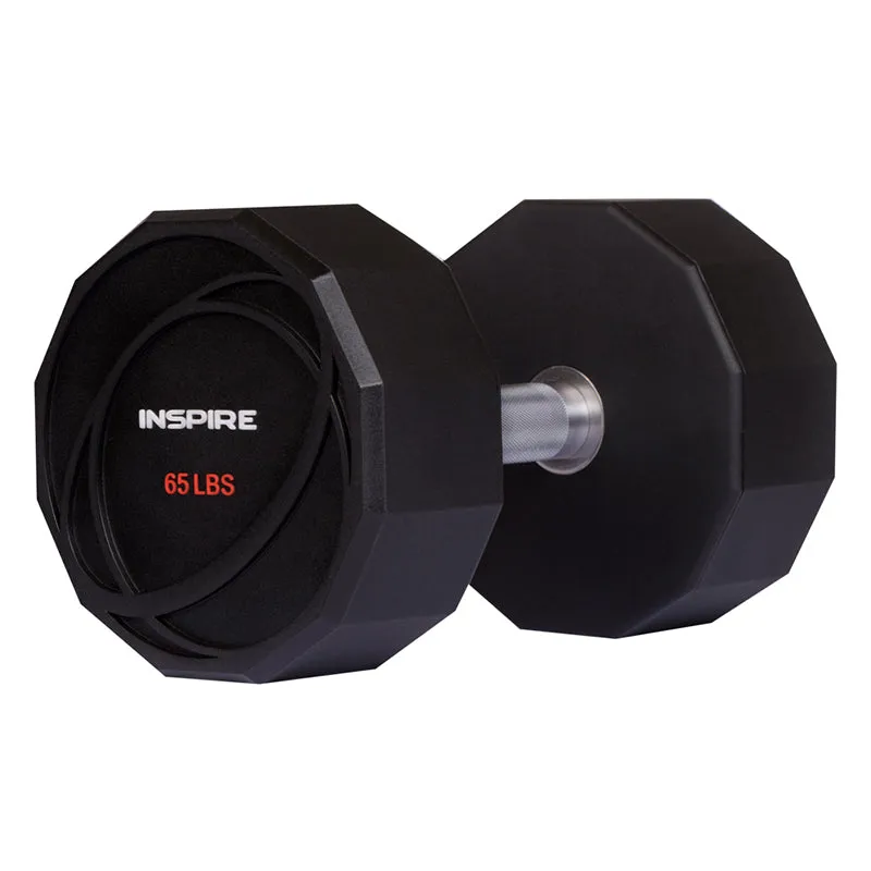 INSPIRE 15LB URETHANE DUMBBELL