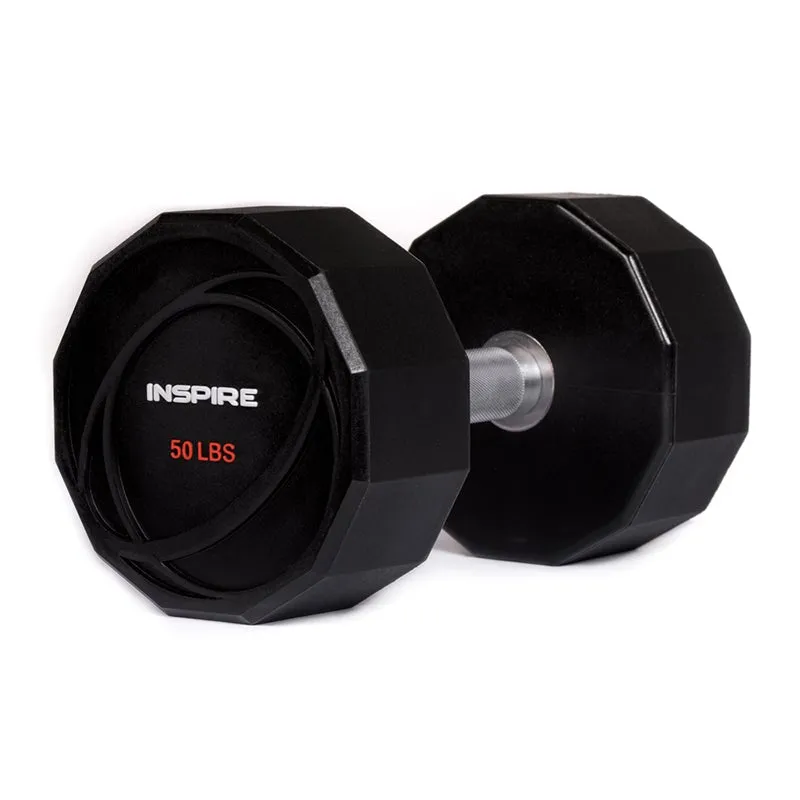 INSPIRE 15LB URETHANE DUMBBELL