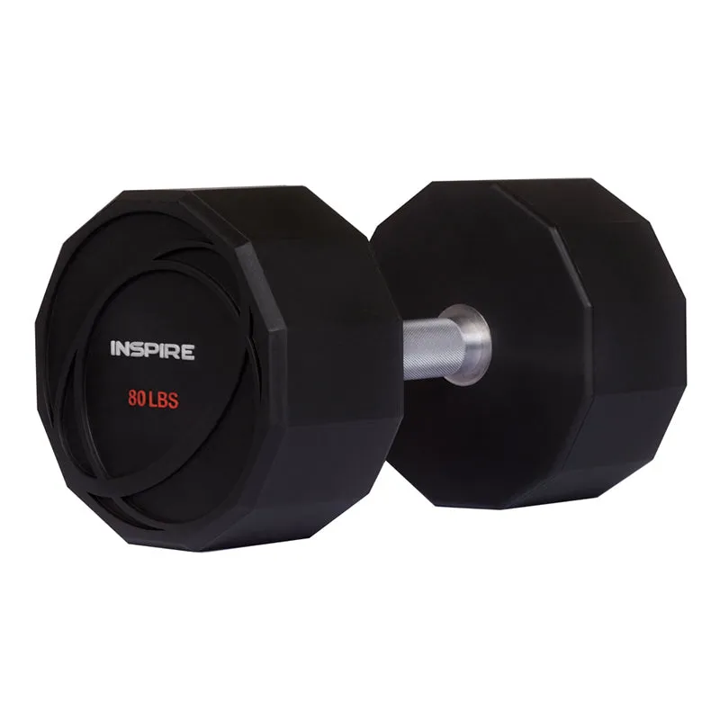 INSPIRE 15LB URETHANE DUMBBELL