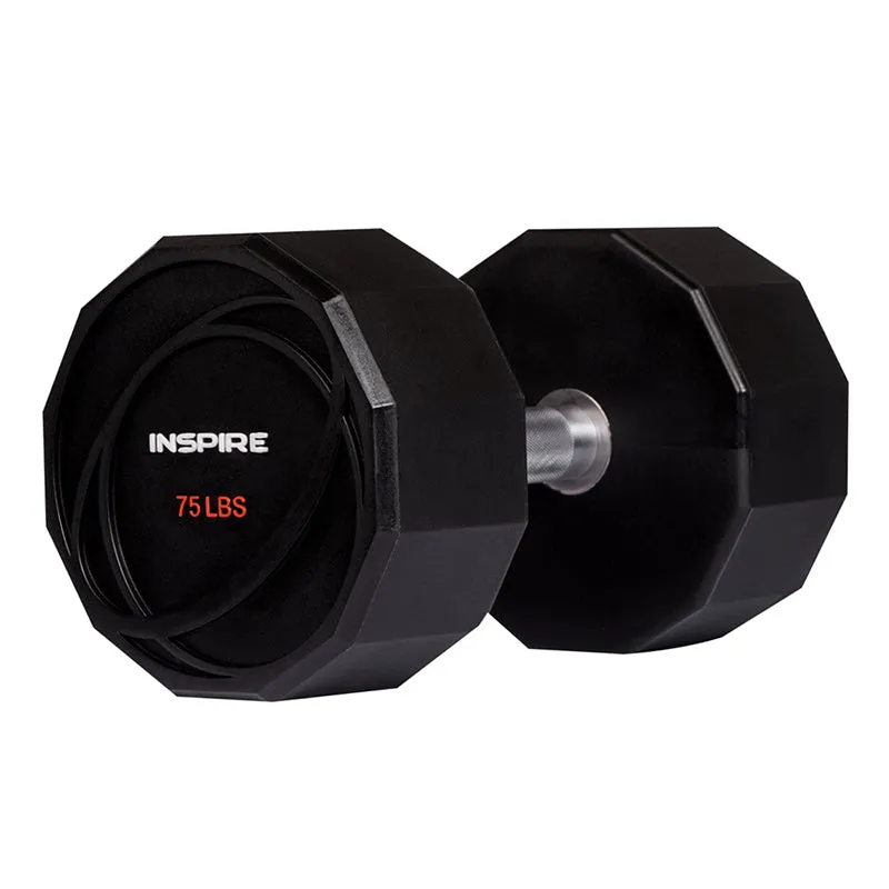 INSPIRE 15LB URETHANE DUMBBELL