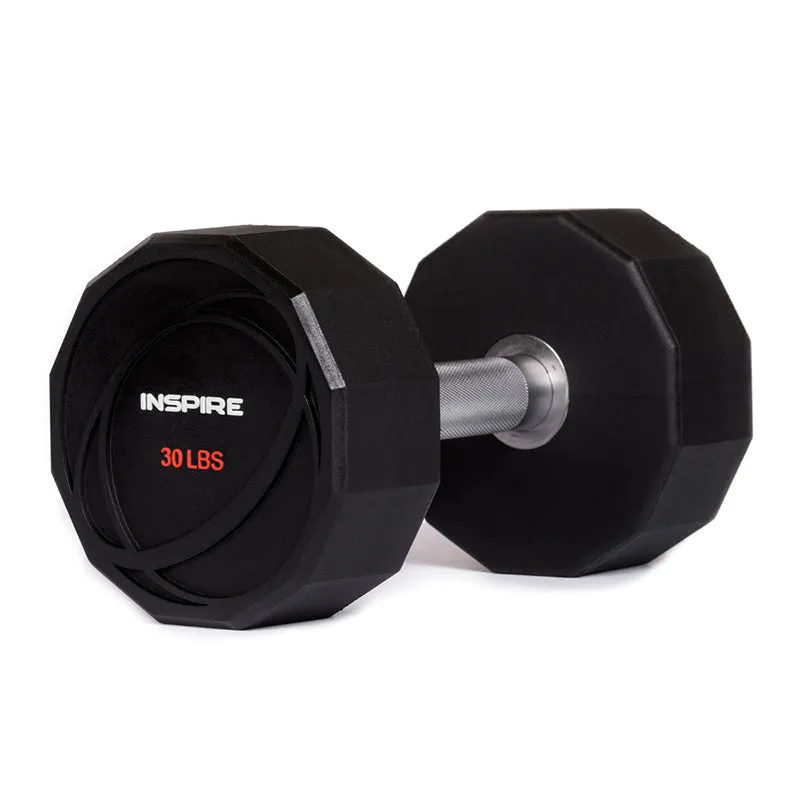 INSPIRE 15LB URETHANE DUMBBELL