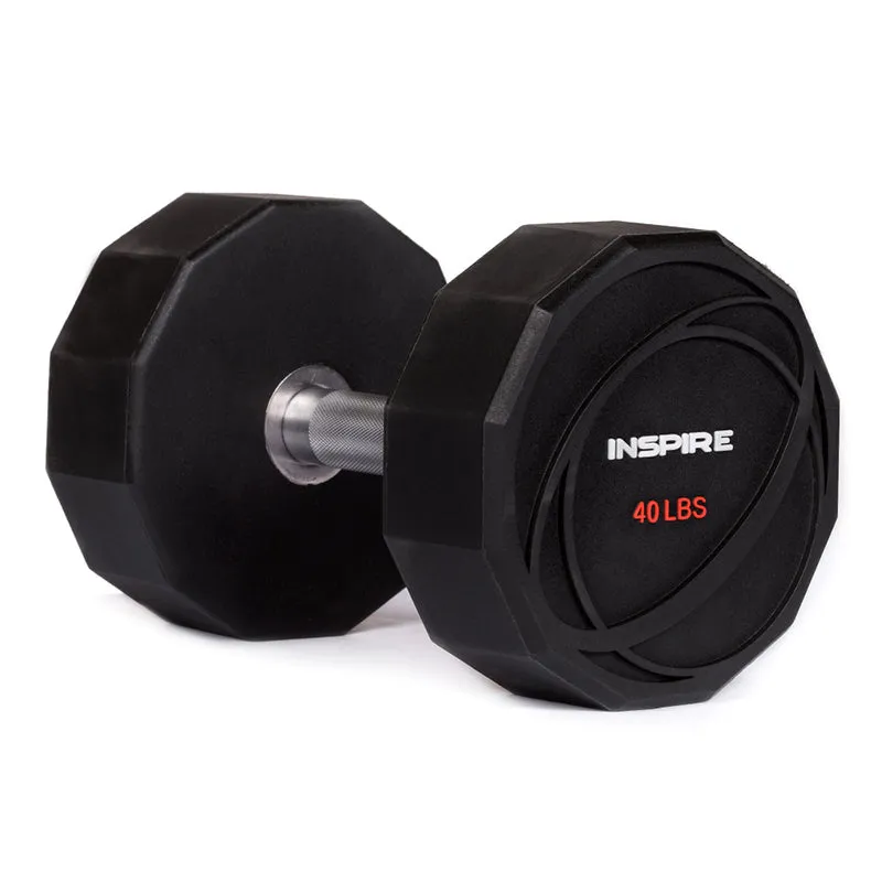 INSPIRE 15LB URETHANE DUMBBELL