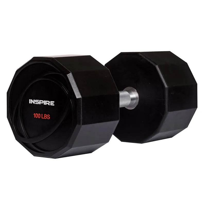 INSPIRE 15LB URETHANE DUMBBELL