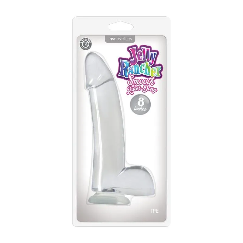 Jelly Rancher - 8" Smooth Rider Dong