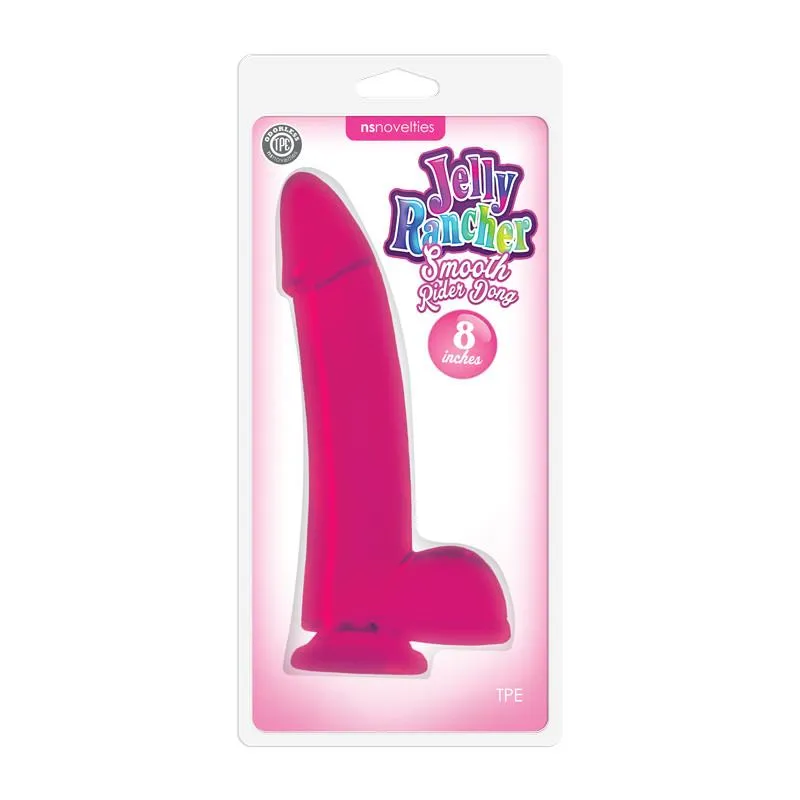 Jelly Rancher - 8" Smooth Rider Dong