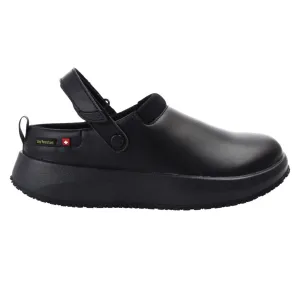 Joya Ace SR Leather Textile Women's Clogs Shoes