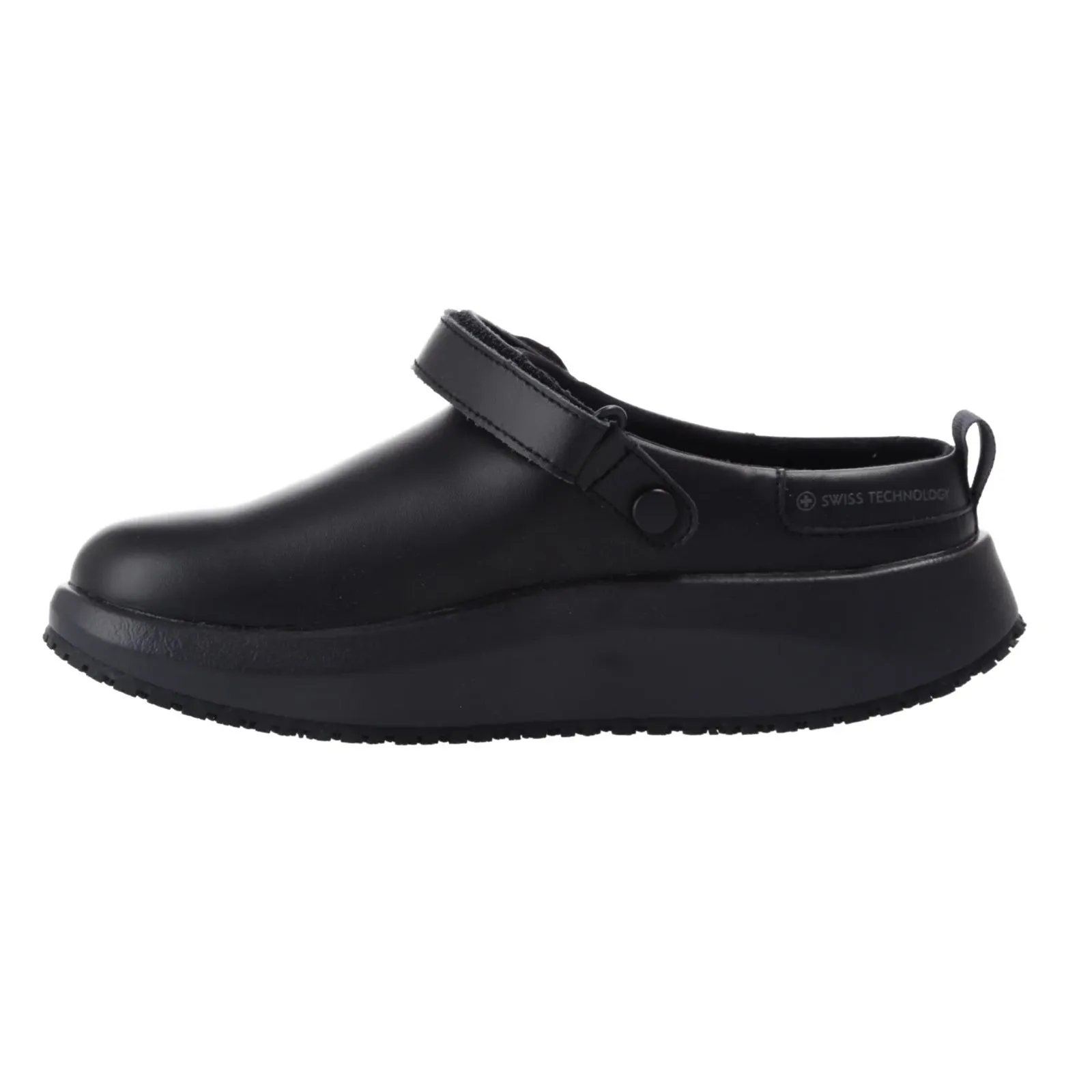 Joya Ace SR Leather Textile Women's Clogs Shoes