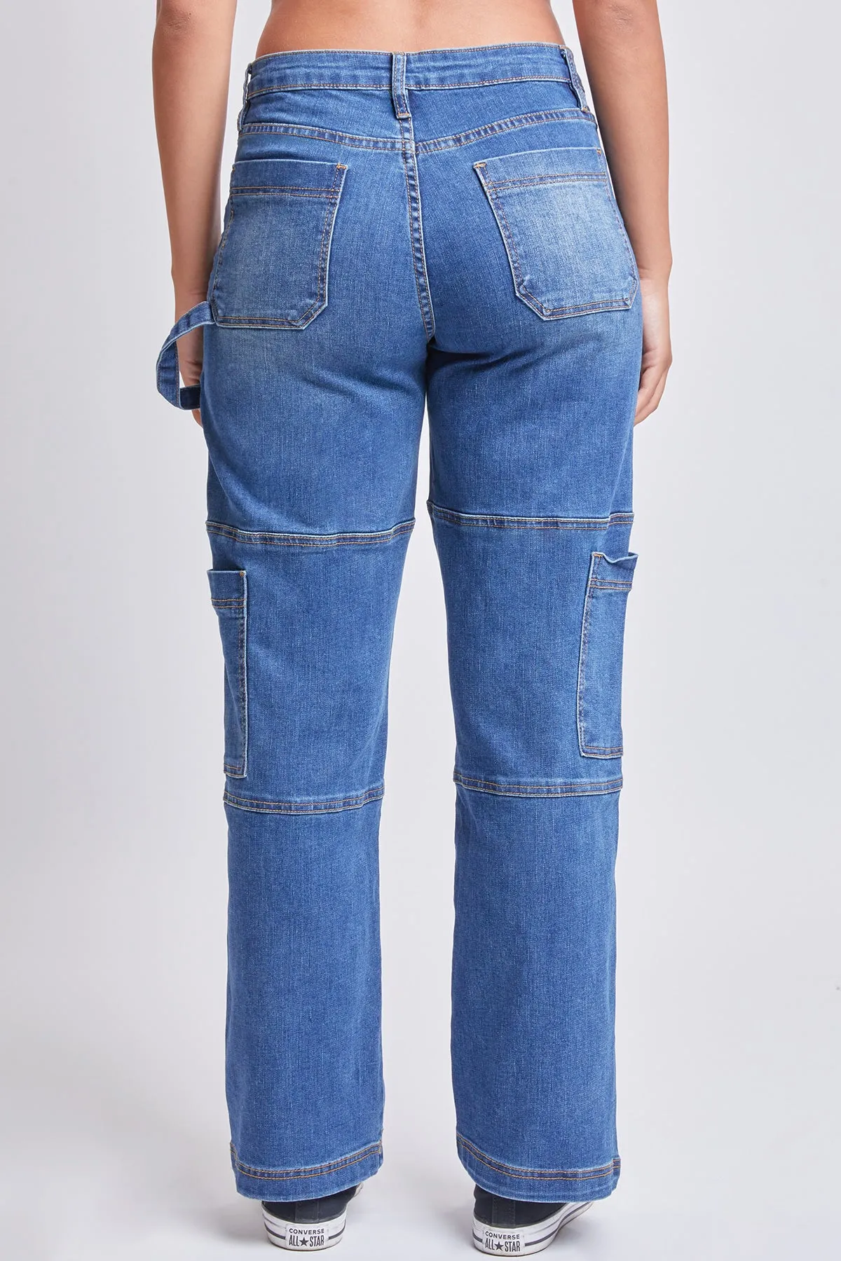 Junior High Rise Straight Leg Cargo Jeans , Pack of 12