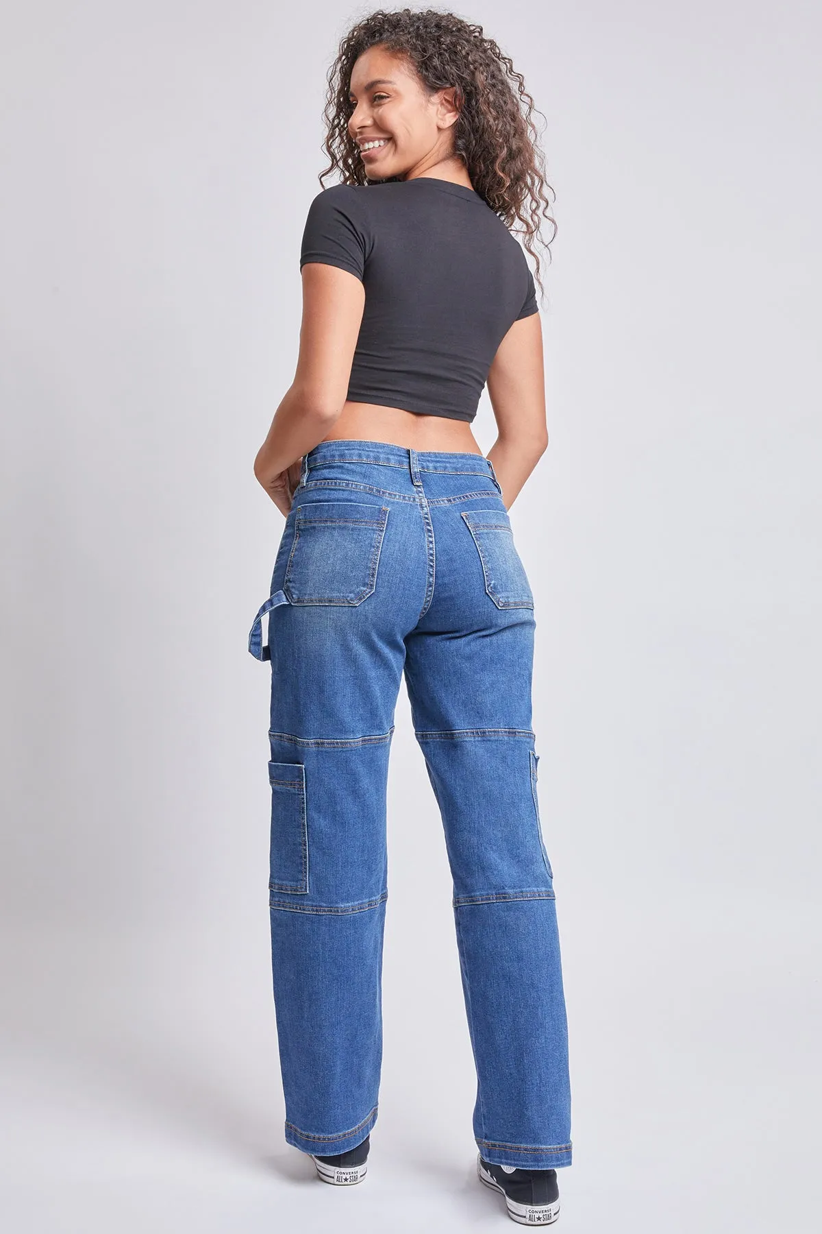 Junior High Rise Straight Leg Cargo Jeans , Pack of 12