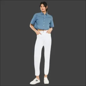 Kancan High Rise Ankle Jeans: your New Bffs for Chic Errands and Dark Humor! 😂👖