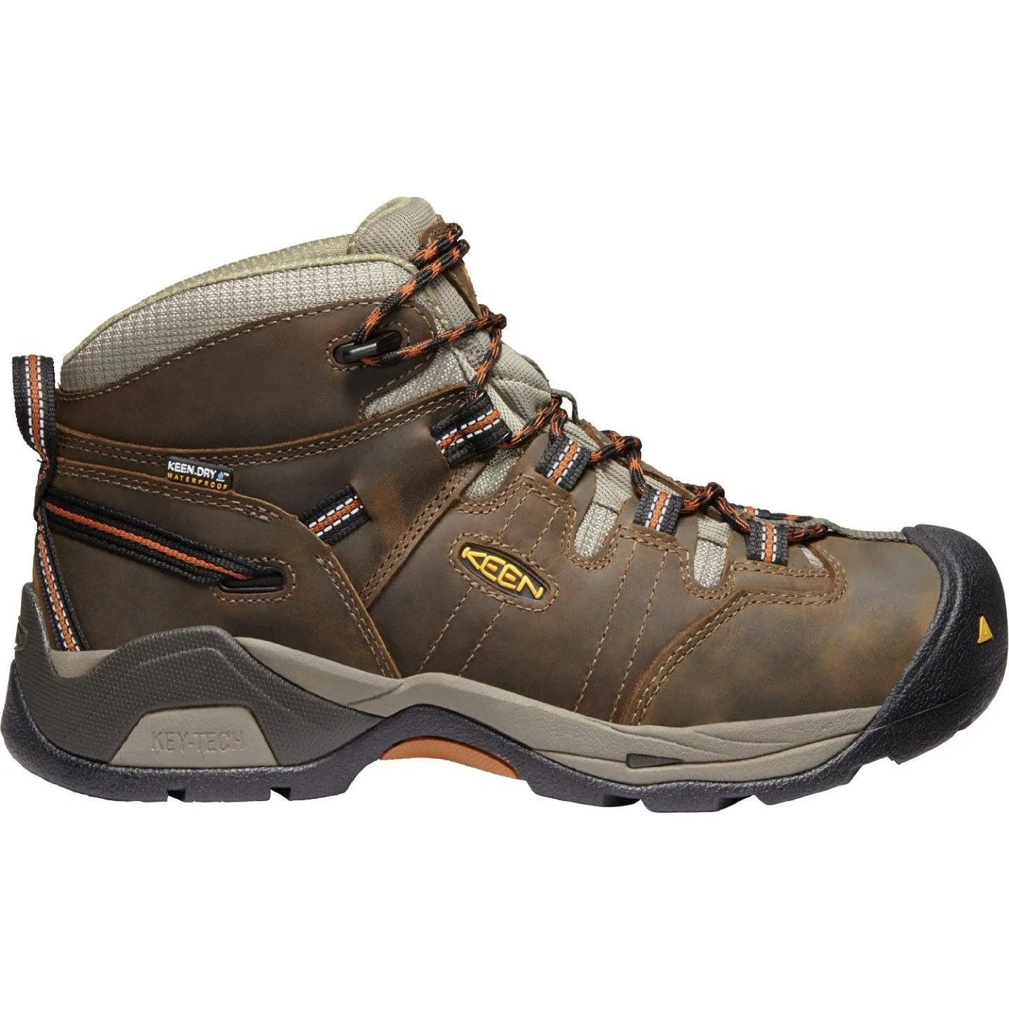 Keen Utility Men's Detroit Extreme Waterproof Soft Toe Work Boot - Brown - 1020039