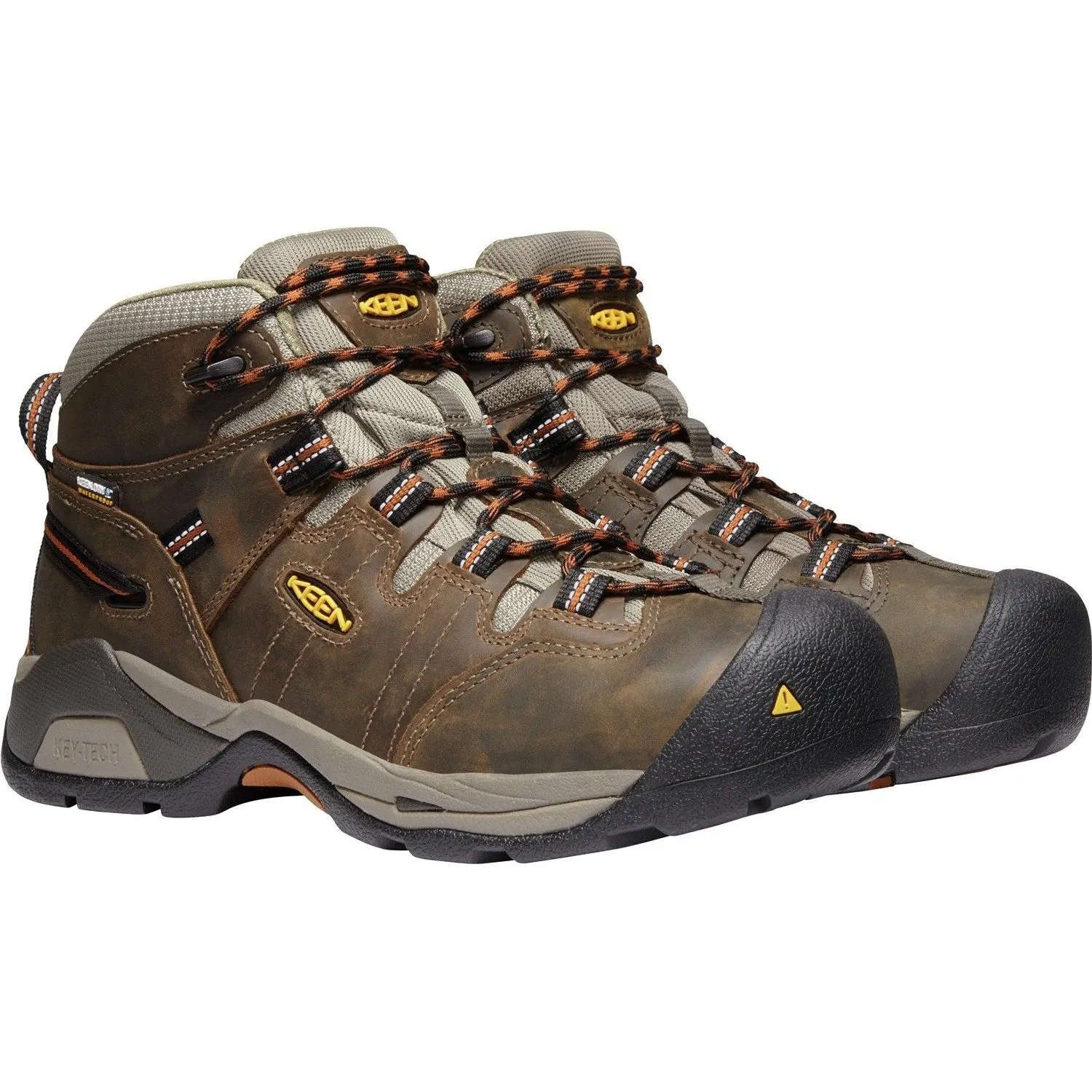 Keen Utility Men's Detroit Extreme Waterproof Soft Toe Work Boot - Brown - 1020039