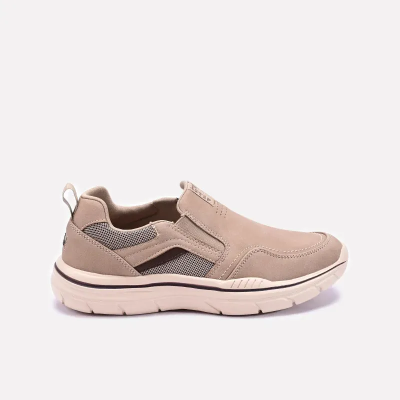 Khaki Lightweight Slip On Sneakers 0120554