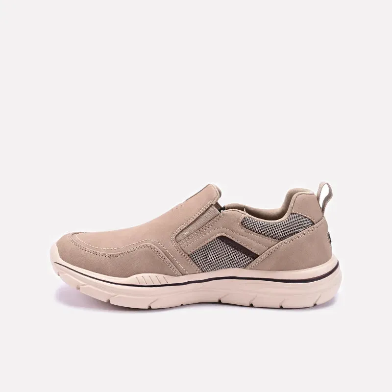 Khaki Lightweight Slip On Sneakers 0120554