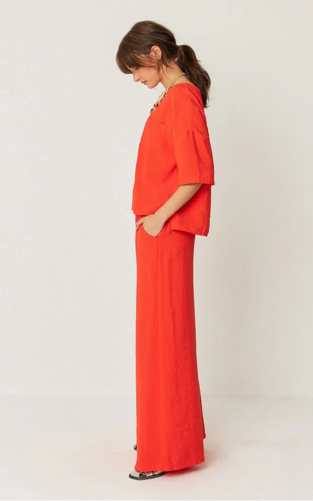 Klodin Trouser Red Tile