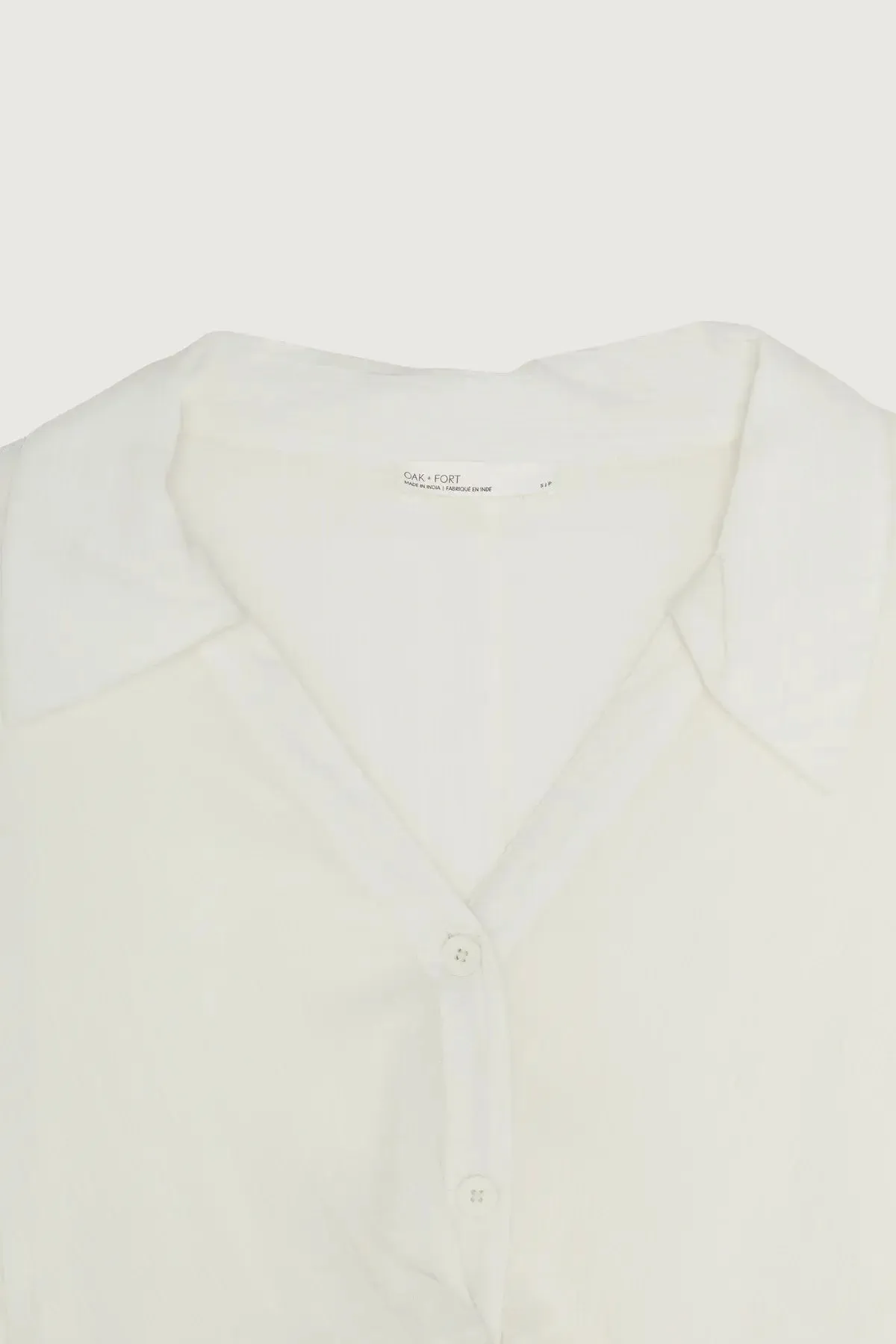 Knot Front Shirt Dress