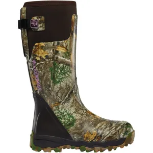 Lacrosse Women's Alphaburly Pro 15" Waterproof Rubber Hunt Boot  Realtree - 376026