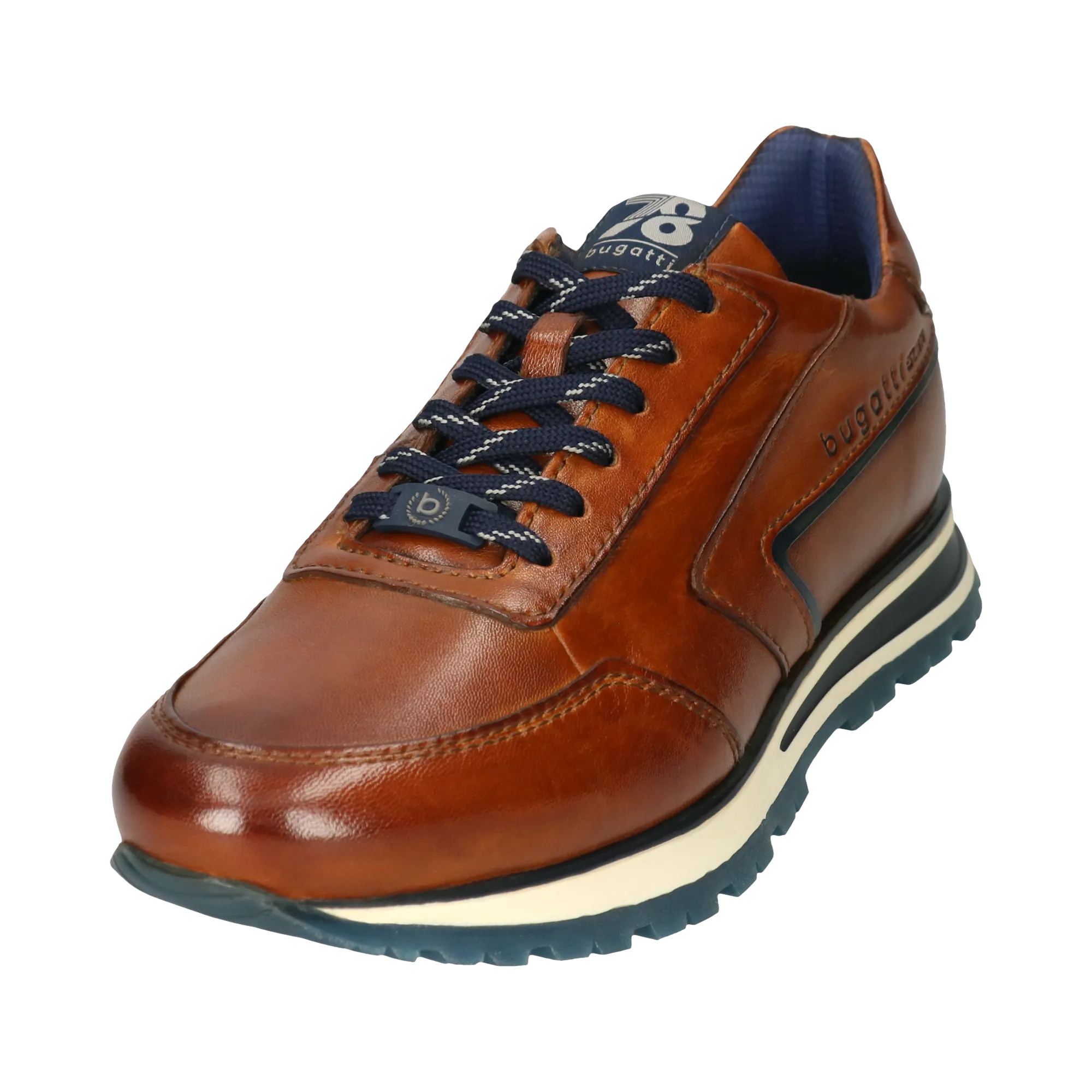 Leder Sneaker cognac