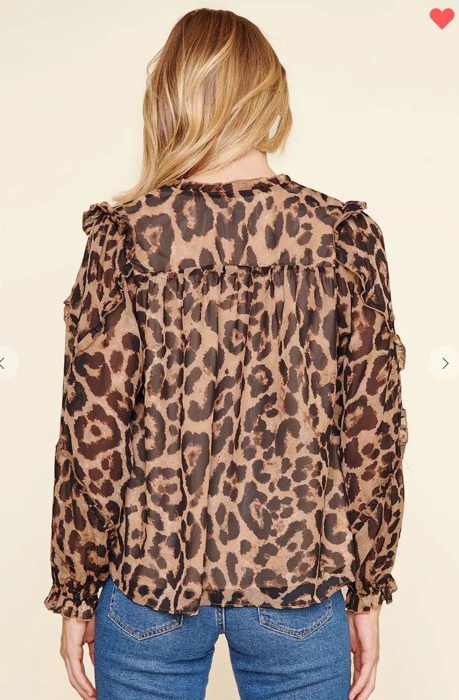 Leopard Blouse